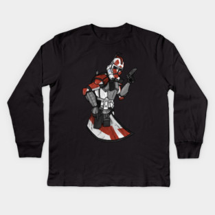 Arc Trooper Kids Long Sleeve T-Shirt