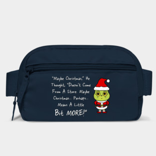Grinchmas Grouch Quote! (Cartoon Version) Bag