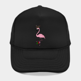 Flamingo Christmas, Deer Antlers, Festive Gift Hat