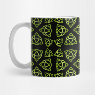 Green Triquetra Pattern Cheeky Witch® Mug