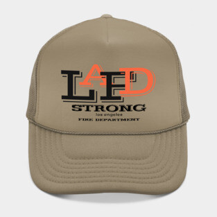 LAFD Strong Los Angeles Fire Department, LAFD Strong, LAFD, Lafd Strong Design Art Hat