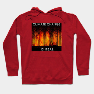 Climate Change is Real #1 Hoodie