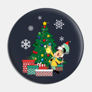 The Mad Hatter Around The Christmas Tree Pin