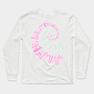Spiral Tie Dye Long Sleeve T-Shirt