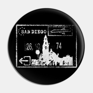 San Diego Pin