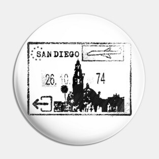 San Diego Pin
