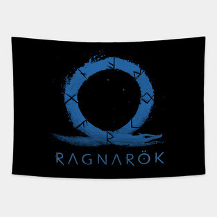 God of War Ragnarök - Blue Tapestry