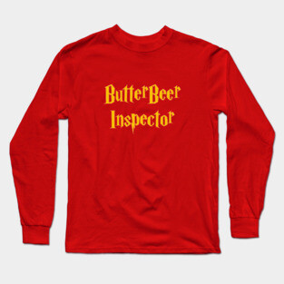 Butter Beer Inspector Long Sleeve T-Shirt