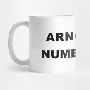 Arnold is numero uno Mug