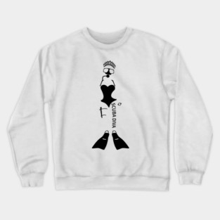 Scuba Diva Crewneck Sweatshirt