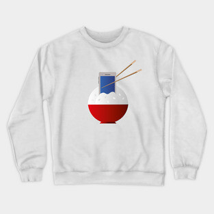 Rice Phone Crewneck Sweatshirt
