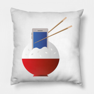 Rice Phone Pillow