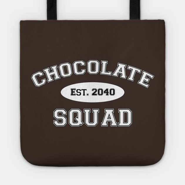 The Romance Bar: Chocolate Squad Tote by Art Comedy Pop-Culture Network!