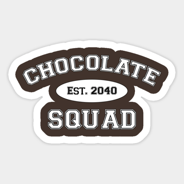 The Romance Bar: Chocolate Squad Sticker by Art Comedy Pop-Culture Network!