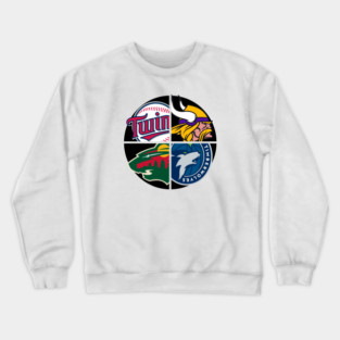Minnesota Sports Teams Crewneck Sweatshirt