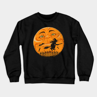 witch moon Crewneck Sweatshirt