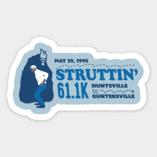 Struttin 61.1k (PG Version) Sticker