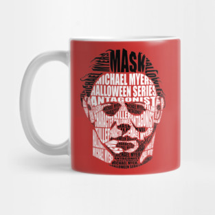 Michael Myers Calligram Mug
