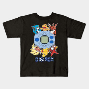 Digimon seasons Kids T-Shirt