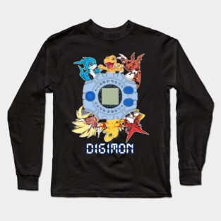 Digimon seasons Long Sleeve T-Shirt