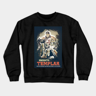 Knights Templar / The crusader motto Crewneck Sweatshirt