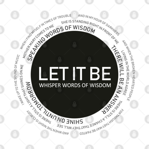 Just let it be by The Chocoband