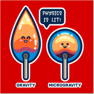 Physics Is Lit! Posters and Art