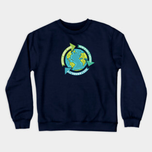 Earth Sustainability Crewneck Sweatshirt