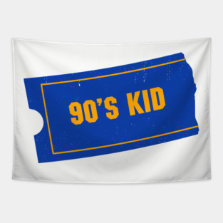 90's Kid - Blockbuster video logo Tapestry
