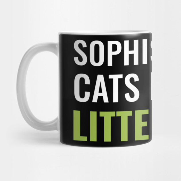 Sophisticated Cat Reading a Book Funny by creative