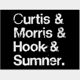 Joy Division / Distressed Style Typography List Design Posters and Art