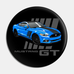 Mustang GT T-Shirt Pin