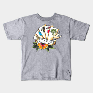 Magic The Gathering Traditional Tattoo Kids T-Shirt