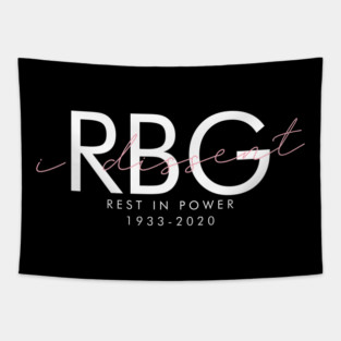 RIP RBG Tapestry