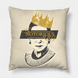 Notorious RBG Pillow