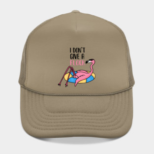 Funny Flamingo, I Don't Give a Flock, Tropical Hat