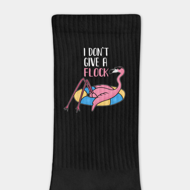 Funny Flamingo, I Don't Give a Flock, Tropical by logiamerch