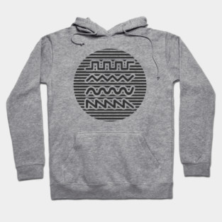 Synthesizer Waveforms Hoodie