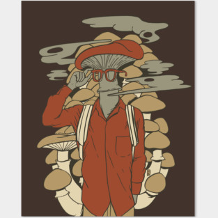 Fun Gus the fungus Posters and Art