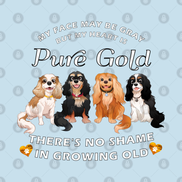 Senior Cavalier King Charles Spaniel Senior Gifts by Cavalier Gifts