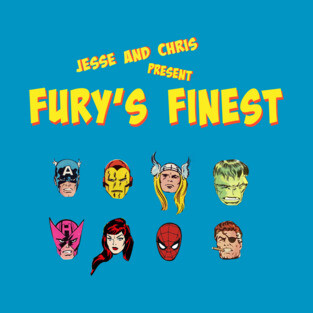 Fury's Finest Logo "Jesse and Chris present" T-Shirt