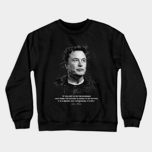 Elon Musk Crewneck Sweatshirt