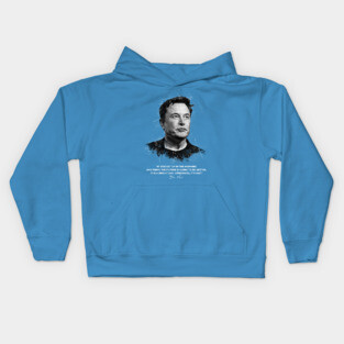 Elon Musk Kids Hoodie