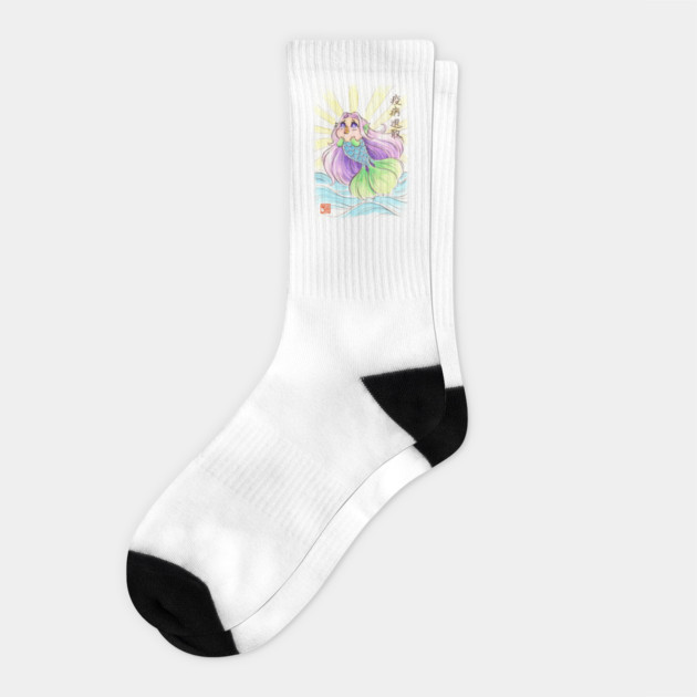 Amabie Socks by naybacca