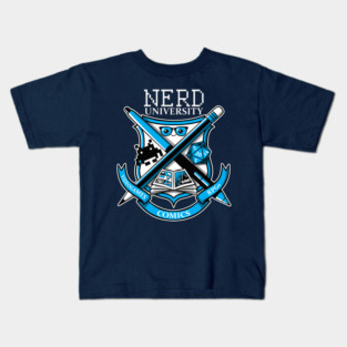 Nerd university Kids T-Shirt