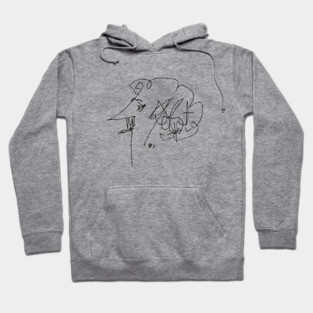 Kurt Vonnegut Self-Portrait Hoodie
