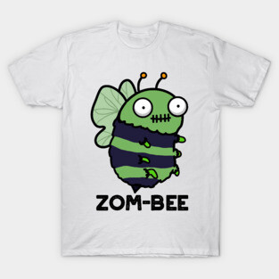 Zom-bee Cute Halloween Zombie Bee Pun T-Shirt