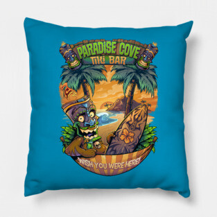 Tiki Man Pillow