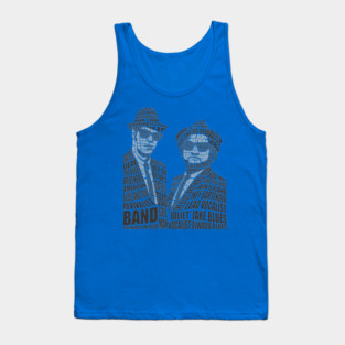 Blues Brothers Calligram Tank Top