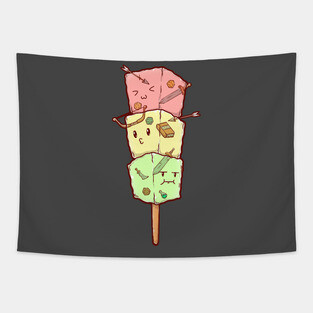 Gelatinous Cube Dango Tapestry